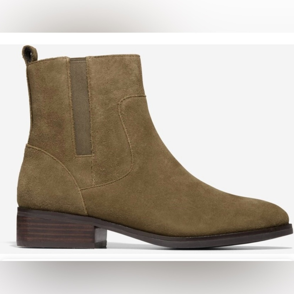 NEW w/o box Cole Haan Women's Leighton Waterproof Chelsea Bootie Size 8 - Picture 9 of 12